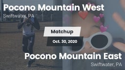 Matchup: Pocono Mountain West vs. Pocono Mountain East  2020