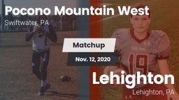 Matchup: Pocono Mountain West vs. Lehighton  2020