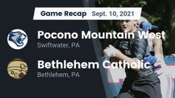 Recap: Pocono Mountain West  vs. Bethlehem Catholic  2021