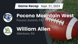 Recap: Pocono Mountain West  vs. William Allen  2023