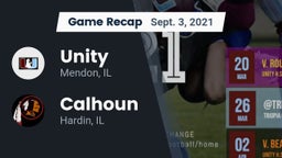 Recap: Unity  vs. Calhoun  2021