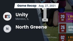 Recap: Unity  vs. North Greene 2021
