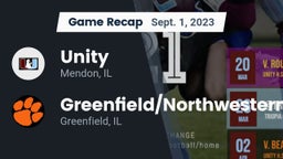Recap: Unity  vs. Greenfield/Northwestern  2023