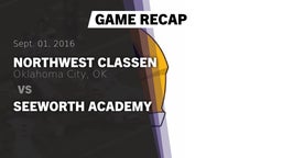 Recap: Northwest Classen  vs. Seeworth Academy 2016