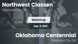 Matchup: Northwest Classen vs. Oklahoma Centennial  2016