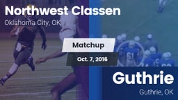 Matchup: Northwest Classen vs. Guthrie  2016