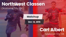 Matchup: Northwest Classen vs. Carl Albert   2016