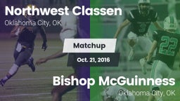 Matchup: Northwest Classen vs. Bishop McGuinness  2016