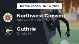 Recap: Northwest Classen  vs. Guthrie  2017
