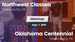 Matchup: Northwest Classen vs. Oklahoma Centennial  2018