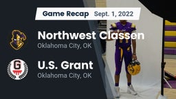 Recap: Northwest Classen  vs. U.S. Grant  2022