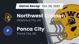 Recap: Northwest Classen  vs. Ponca City  2022