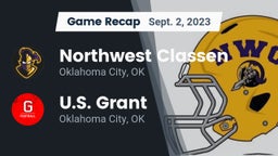 Recap: Northwest Classen  vs. U.S. Grant  2023