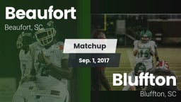 Matchup: Beaufort vs. Bluffton  2017