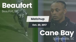 Matchup: Beaufort vs. Cane Bay  2017
