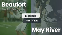 Matchup: Beaufort vs. May River 2019