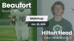 Matchup: Beaufort vs. Hilton Head  2019