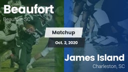 Matchup: Beaufort vs. James Island  2020