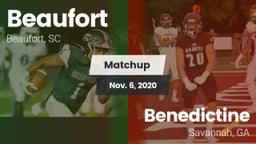Matchup: Beaufort vs. Benedictine  2020