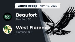 Recap: Beaufort  vs. West Florence  2020