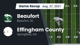 Recap: Beaufort  vs. Effingham County  2021