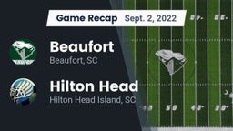 Recap: Beaufort  vs. Hilton Head  2022