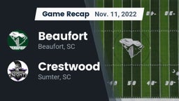 Recap: Beaufort  vs. Crestwood  2022