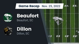 Recap: Beaufort  vs. Dillon  2022