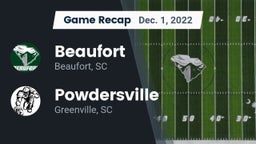 Recap: Beaufort  vs. Powdersville  2022