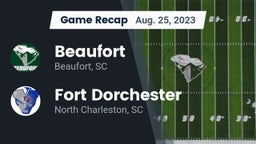 Recap: Beaufort  vs. Fort Dorchester  2023