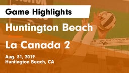 Huntington Beach  vs La Canada 2 Game Highlights - Aug. 31, 2019