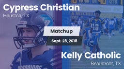 Matchup: Cypress Christian vs. Kelly Catholic  2018