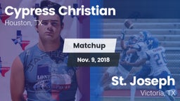 Matchup: Cypress Christian vs. St. Joseph  2018