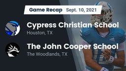 Recap: Cypress Christian School vs. The John Cooper School 2021