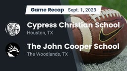 Recap: Cypress Christian School vs. The John Cooper School 2023