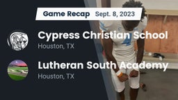 Recap: Cypress Christian School vs. Lutheran South Academy 2023