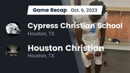 Recap: Cypress Christian School vs. Houston Christian  2023