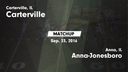 Matchup: Carterville vs. Anna-Jonesboro  2016