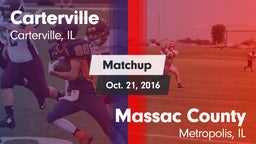 Matchup: Carterville vs. Massac County  2016
