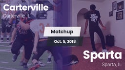Matchup: Carterville vs. Sparta  2018
