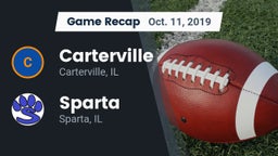Recap: Carterville  vs. Sparta  2019