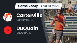 Recap: Carterville  vs. DuQuoin  2021