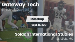 Matchup: Gateway Tech vs. Soldan International Studies  2017