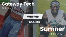 Matchup: Gateway Tech vs. Sumner  2018