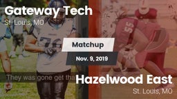 Matchup: Gateway Tech vs. Hazelwood East  2019