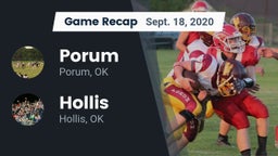 Recap: Porum  vs. Hollis  2020