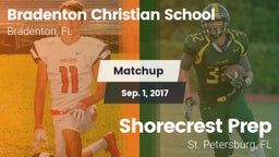 Matchup: Bradenton Christian vs. Shorecrest Prep  2017