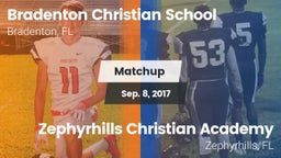 Matchup: Bradenton Christian vs. Zephyrhills Christian Academy  2017