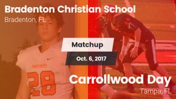 Matchup: Bradenton Christian vs. Carrollwood Day  2017
