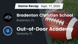 Recap: Bradenton Christian School vs. Out-of-Door Academy  2020
